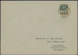 1935 - Tellbrustbild - Brief - Abart