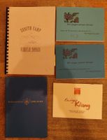 5 Notenhefte mit fremdländischen Gesängen und 2 CDs
