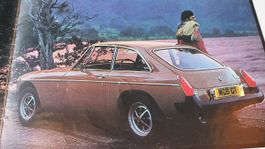 MGB GT Prospekt 1976