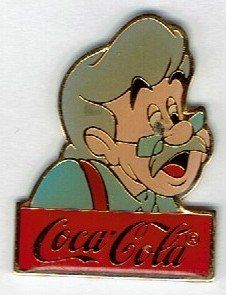 Coca-Cola Placchette & Badge: Geppetto Coca Cola – Usato da Hinterkappelen venduto da Schampus