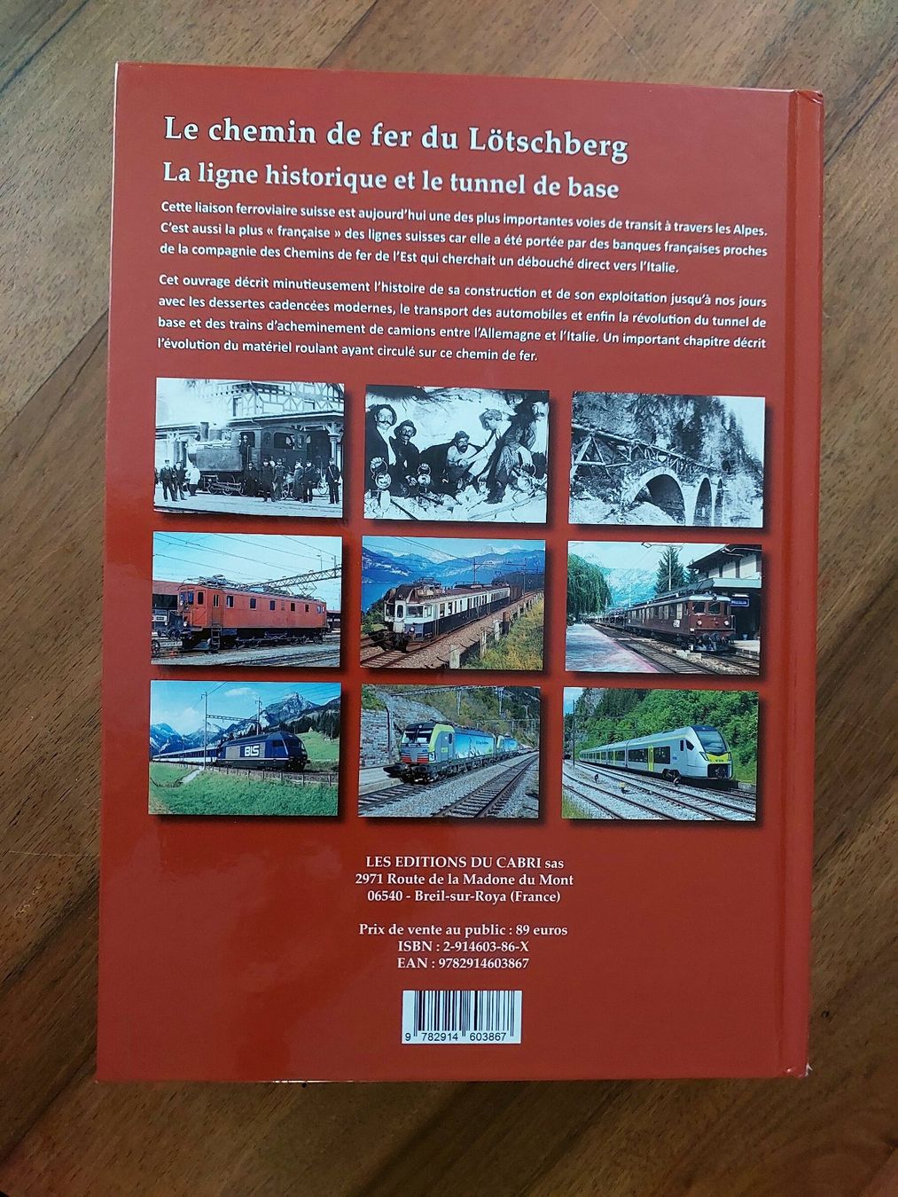 Libri: Le chemin de fer du Lötschberg - Patrick Belloncle - 2025 – Usato da Schönenwerd venduto da Steidi 9