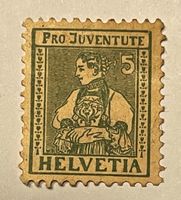 Pro Juventute 5, 1917, Trachtenbilder