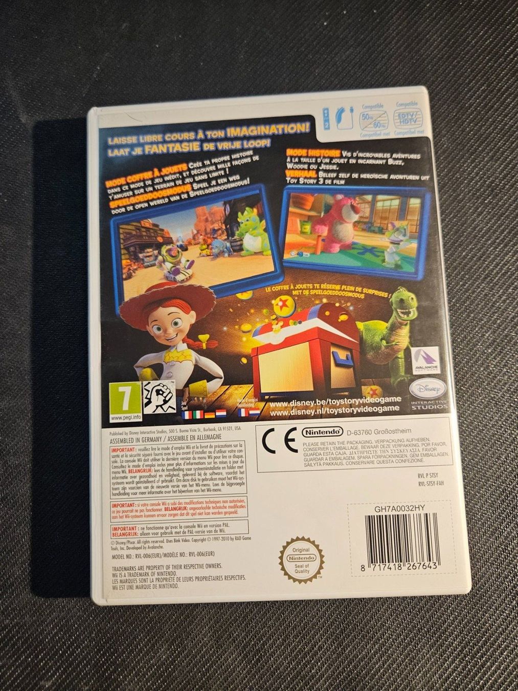 Nintendo Spiele: Toy Story 3 - WII – Gebraucht aus Paudex von  2