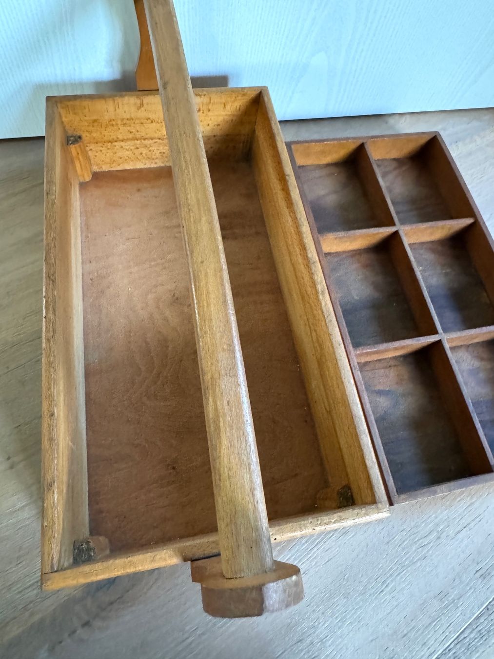 Casse di trasporto: Alte Holzkiste Organizer vintage – Usato da Rothrist venduto da Luckywinner 9