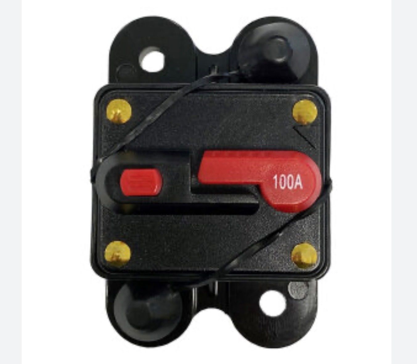 Schalter: Zwei mal: Sicherungsschalter 100A DC KFZ Boot neu – Neu und originalverpackt aus Siebnen von urbiart