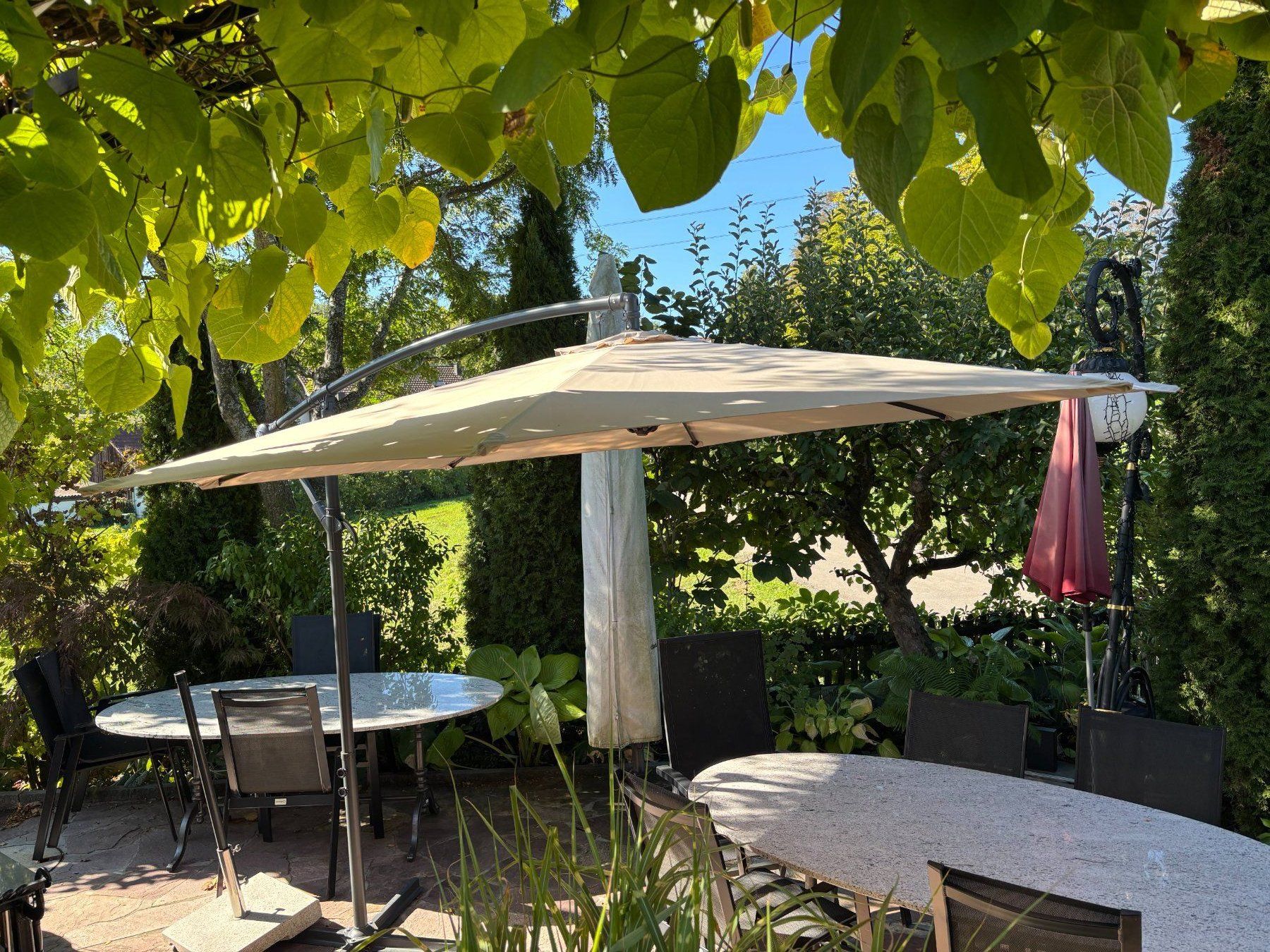 Parasols: Ampelsonnenschirm 3m – D'occasion à Esslingen par iko_22b8 4