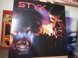 Styx Kilroy Was Here 1983 Holland *GEWASCHEN* VG++NM