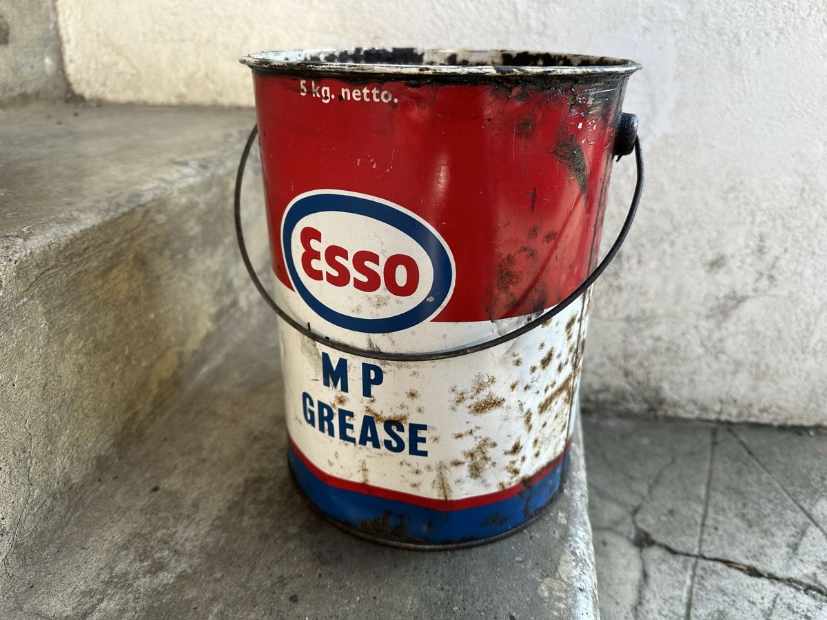 Accessori per altri veicoli: Esso fett büchse dose 5kg  – Usato da Reinach AG venduto da rares75 1