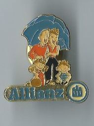 Placchette & Badge: Allianz Pin – Usato da Zürich venduto da t24_de