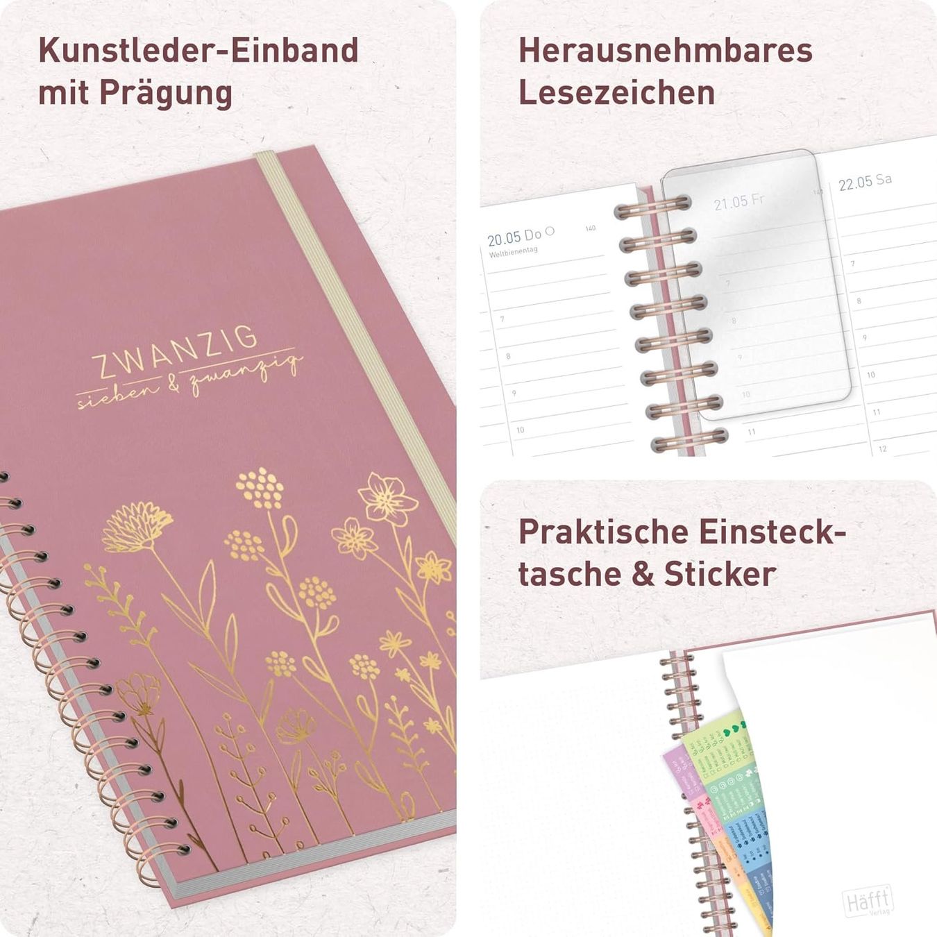 Kalender: Häfft Business-Timer 2027 A4 Wochenkalender Terminplaner – Neu und originalverpackt aus Suhr von SchnapperCH 3