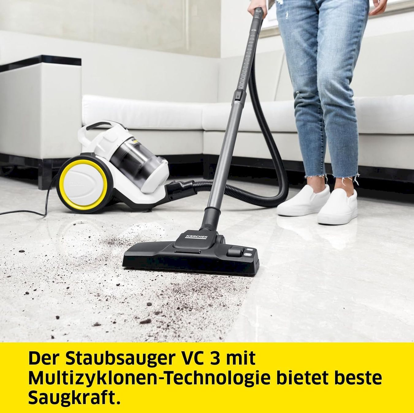 Kärcher Aspirapolveri & Accessori: Kärcher VC 3 Multi-Zyklon Staubsauger – Nuovo e nell'imballaggio originale da Bottighofen venduto da zaap 1