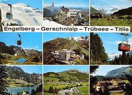 ENGELBERG Gerschnialp Trübsee Titlis Luftseilbahn