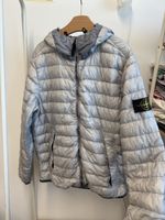 Stone Island Down Jacket SS16 Grau XL Garment Dyed