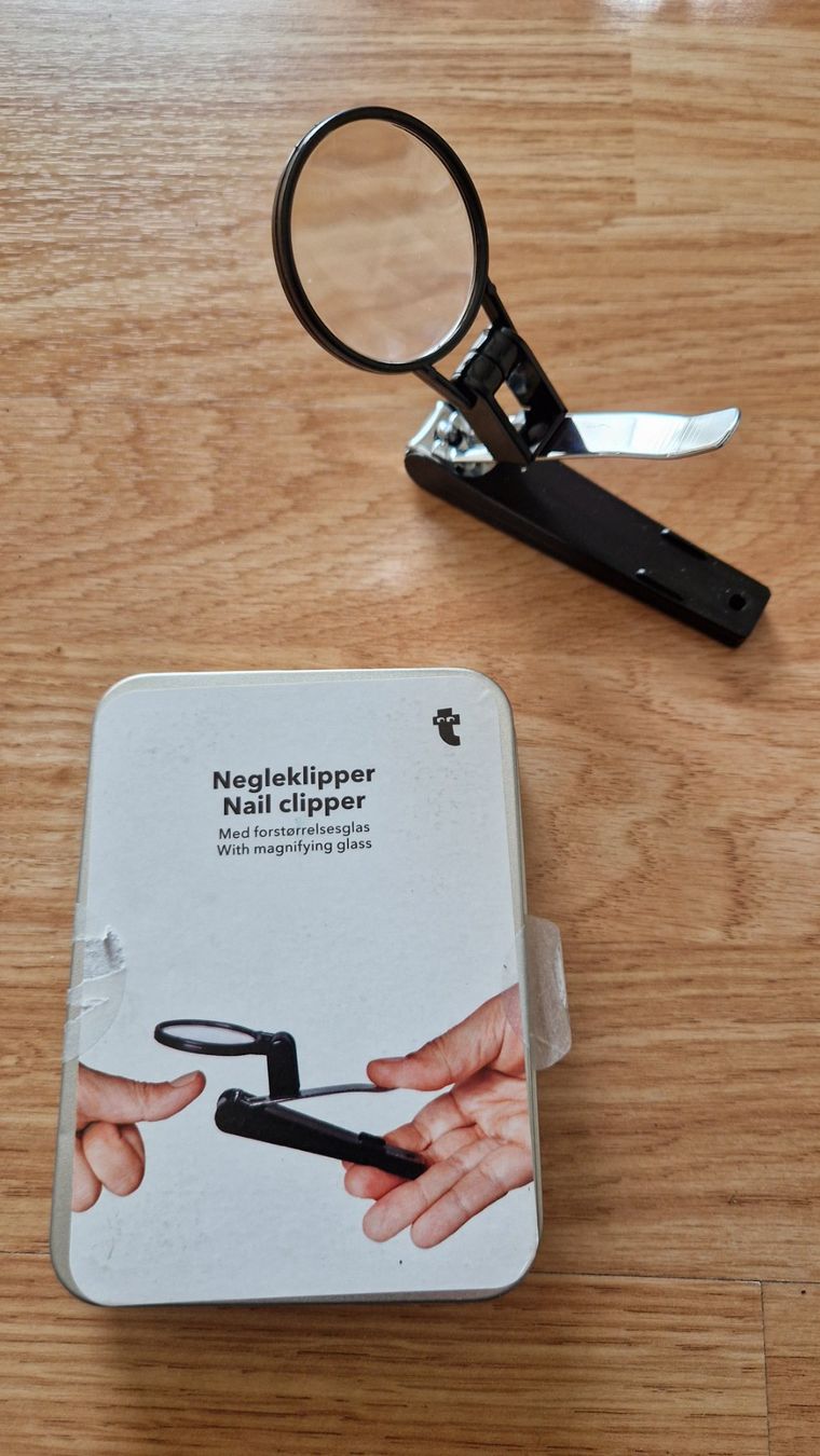Künstliche Fingernägel: Nagelknipser Lupe Maniküre – Neu und originalverpackt aus Laufen von nostalgie0811