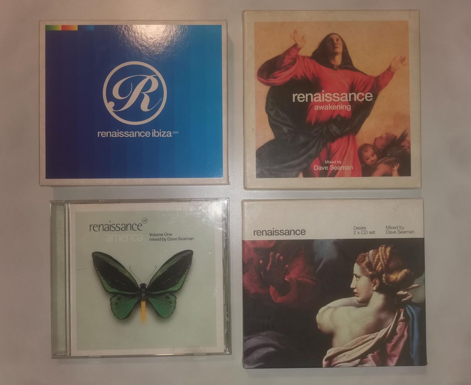 CD: 4 Renaissance Compilations, Progressive House – Usato da Zürich venduto da grindhouse