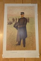Alte Militär Lithographie von 1894 > Feldprediger