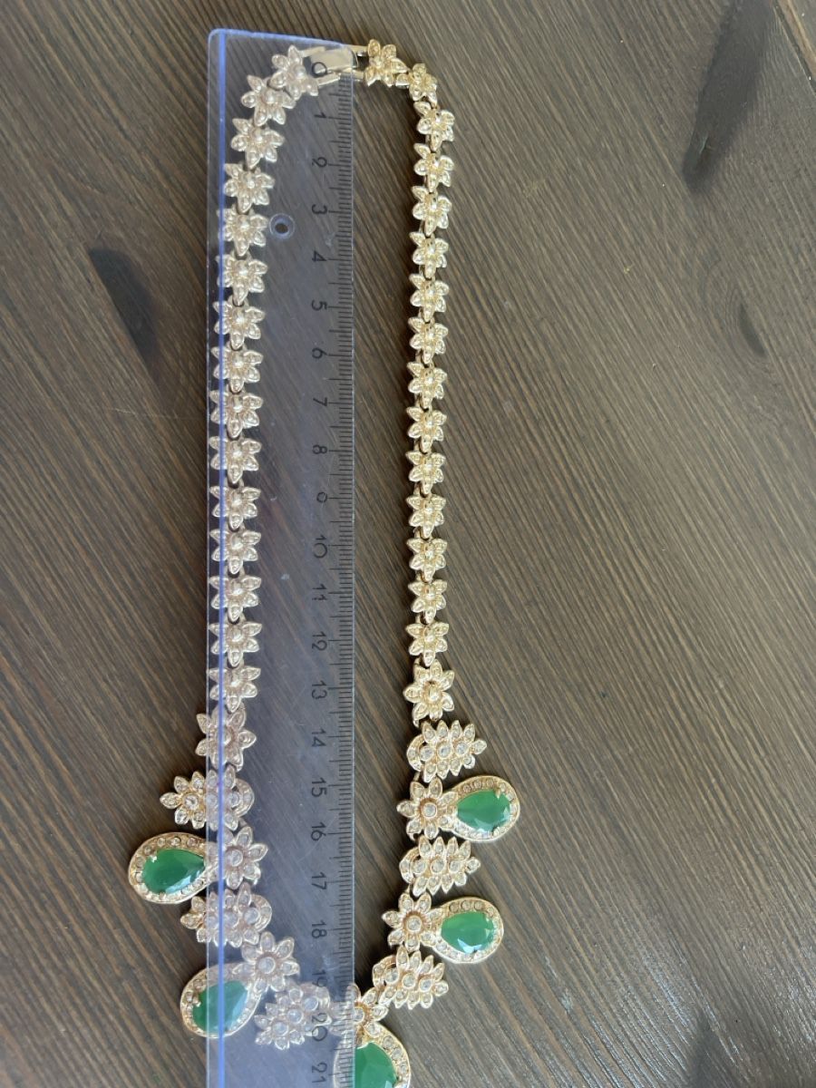 Ketten: Collier besetz mit Stein – Neu (gemäss Beschreibung) aus Seon von Sunny-Schmuck78 2