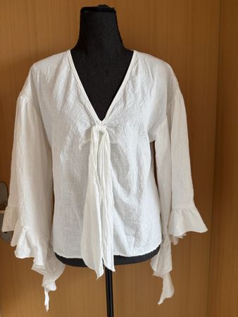 Bohobluse aus Baumwolle 