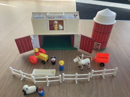 Fisher-Price Family Farm Spielset, Vintage Bauernhof 🚜🐴🐑
