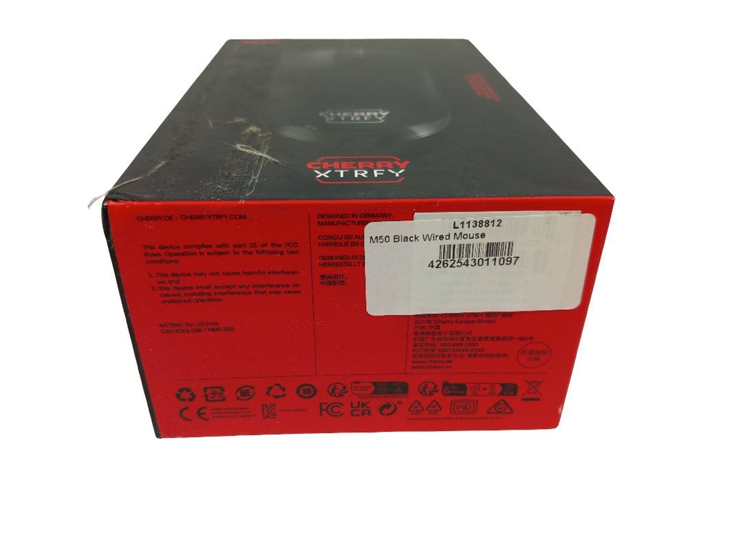 Souris: CHERRY XTRFY M50  Mouse – Neuf (Voir description) à Hünenberg par Restwert_Zug 7