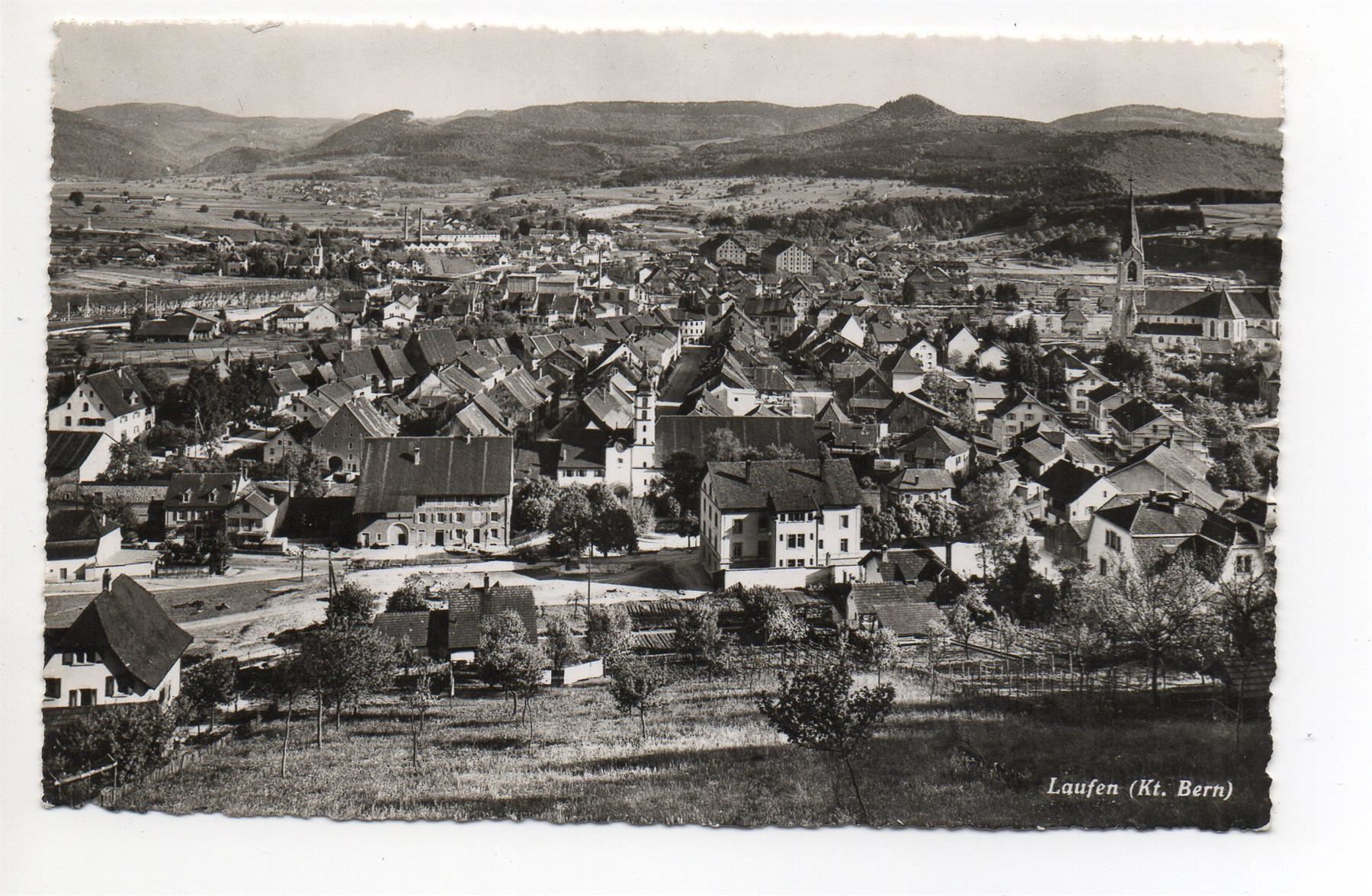 Cartoline postali: LAUFEN (Kt. Bern) – Usato da Jona venduto da philajona
