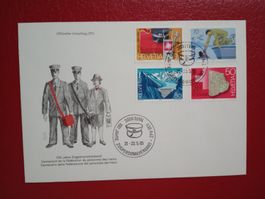 Sonderbrief 100 Jahre Zugpersonalverband ZPV 1985 Satz