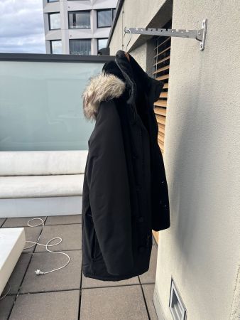 Winterjacke Abercrombie & Fitch Ultra schwarz Grösse S
