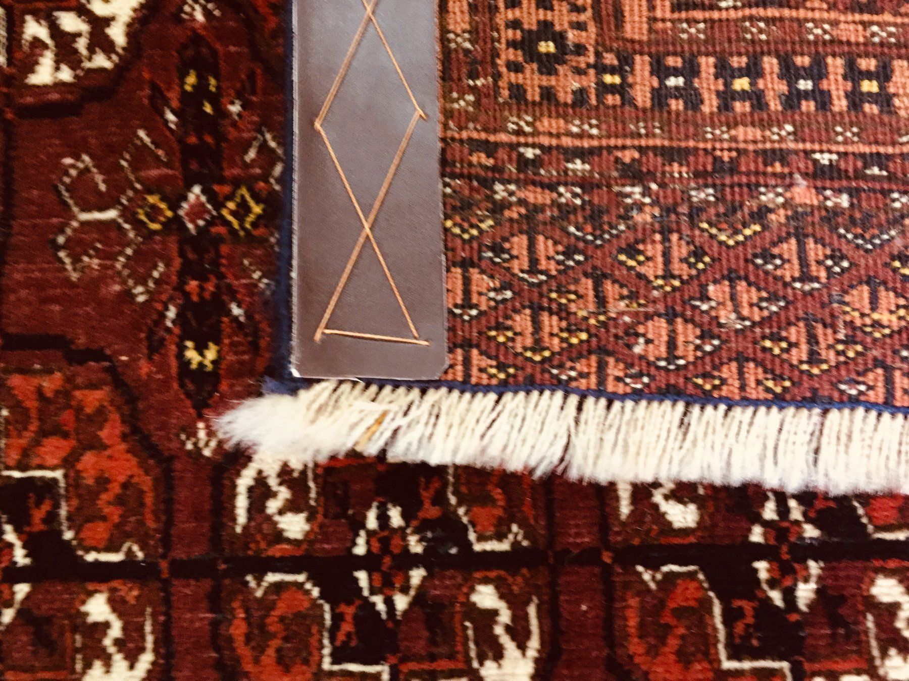 Tappeti: Vintage Buchara Teppich 190 x 125 cm. – Usato da Schaffhausen venduto da vintageville 7