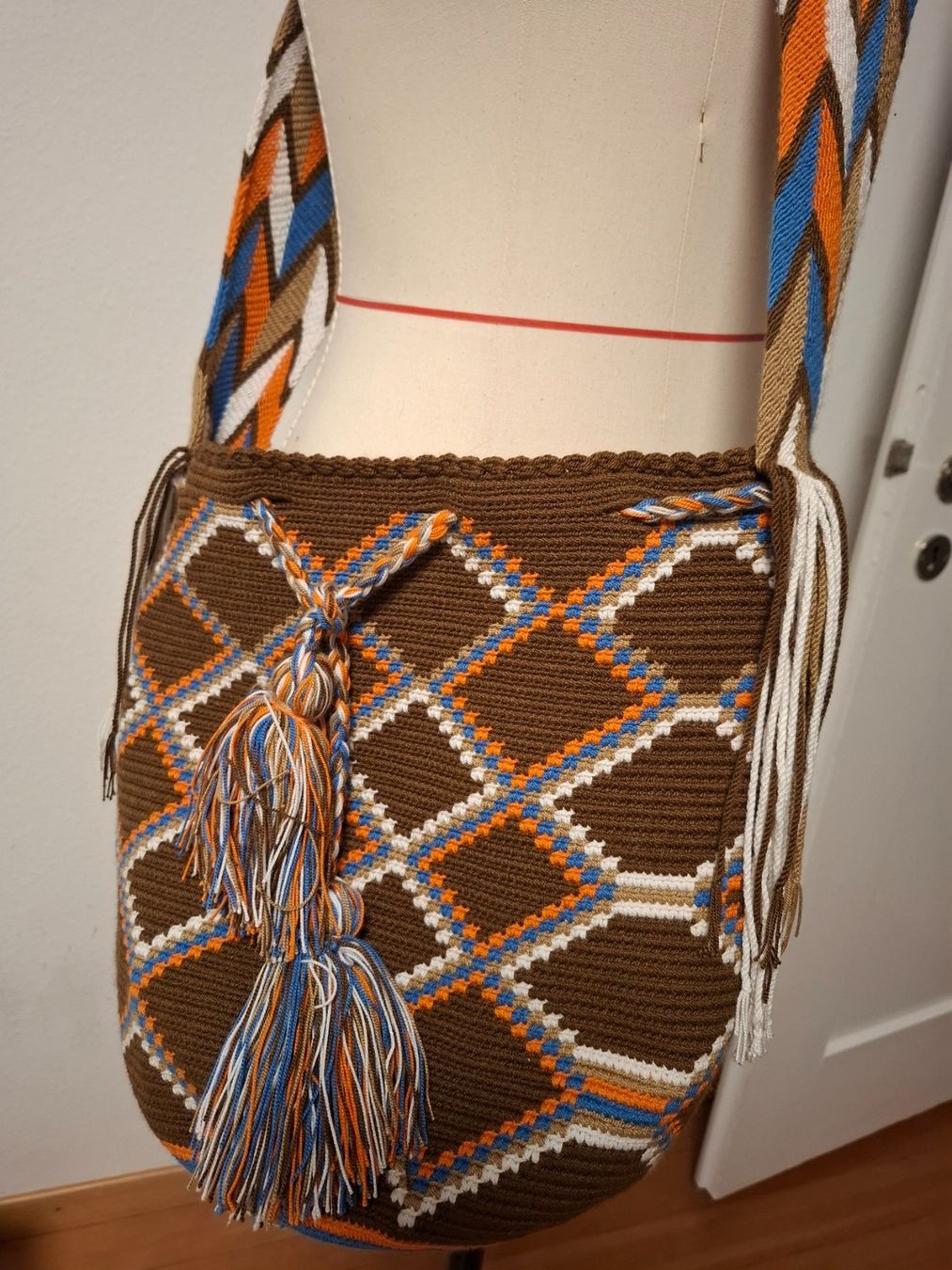 Borse da donna: Original handgemachte Wayuu Mochila Tasche – Nuovo (secondo la descrizione) da Bern venduto da NiklausN 2