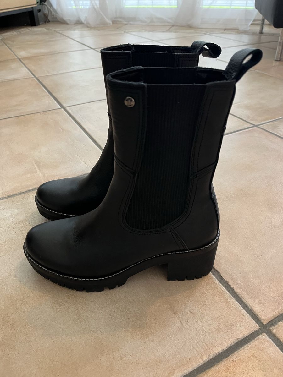 Panama Jack Scarpe da donna: Panama Jack Leder Boots – Nuovo (secondo la descrizione) da Altikon venduto da Marktluecke