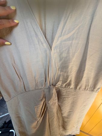 Damen Kleid beige Grösse XL