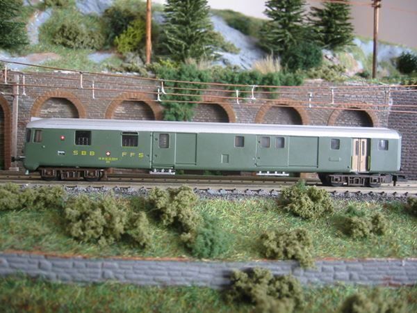 Modelleisenbahnen: Eriam 100/1 DZt Steurwagen SBB – Neu und originalverpackt aus Hauterive NE von eriamch
