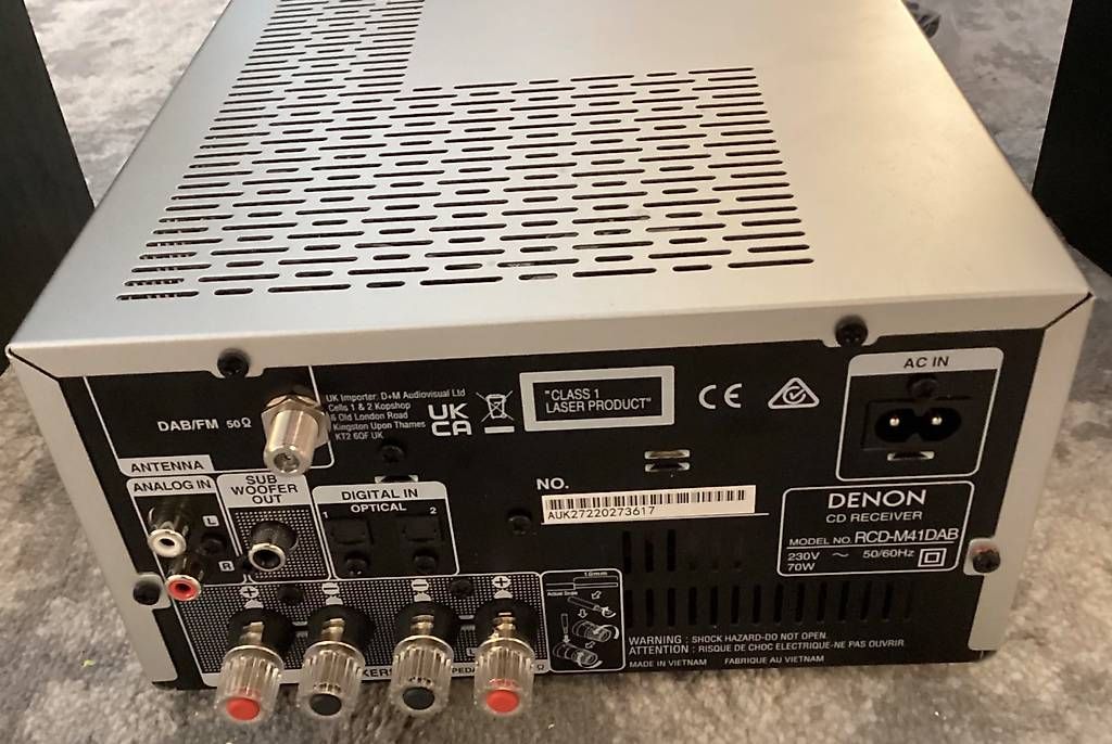 Denon Récepteurs: Denon RCD-M41 DAB Silber – D'occasion à bottighofen par mar_j5gb 2