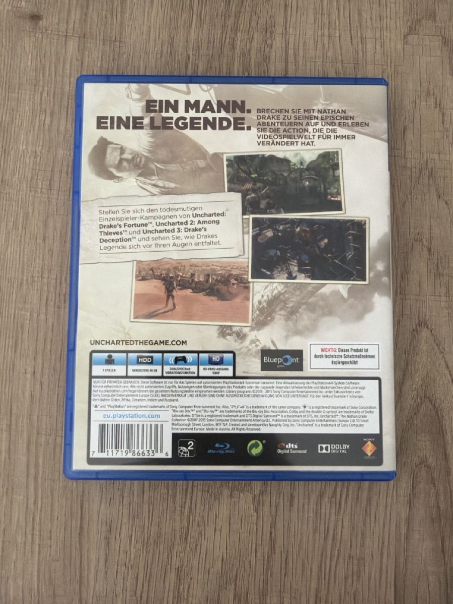Sony Giochi: Uncharted Collection Ps4 – Usato da Hagendorn venduto da masterchieff 1