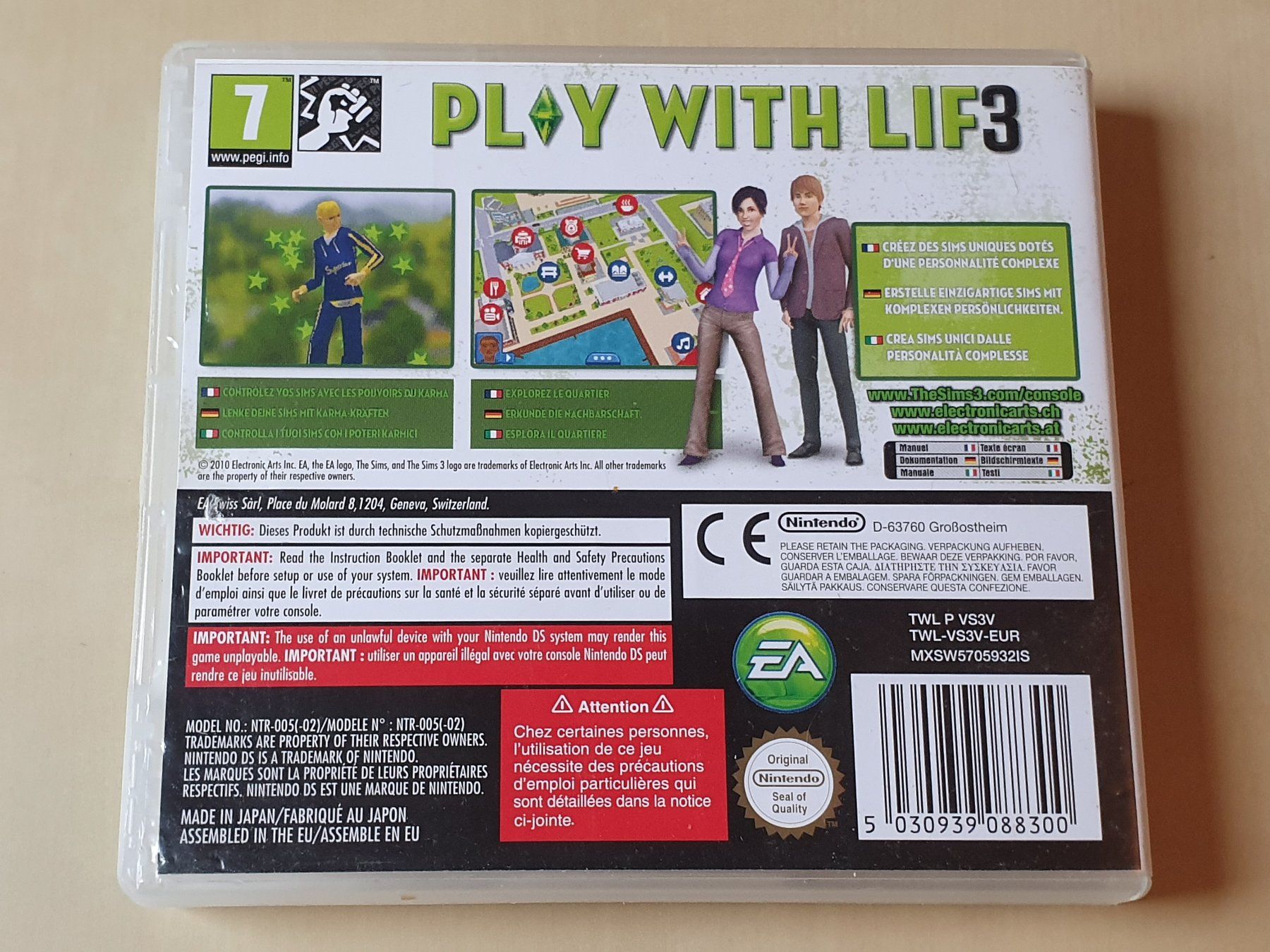 Nintendo Giochi: The Sims 3 – Usato da Stansstad venduto da collectorsshop 1
