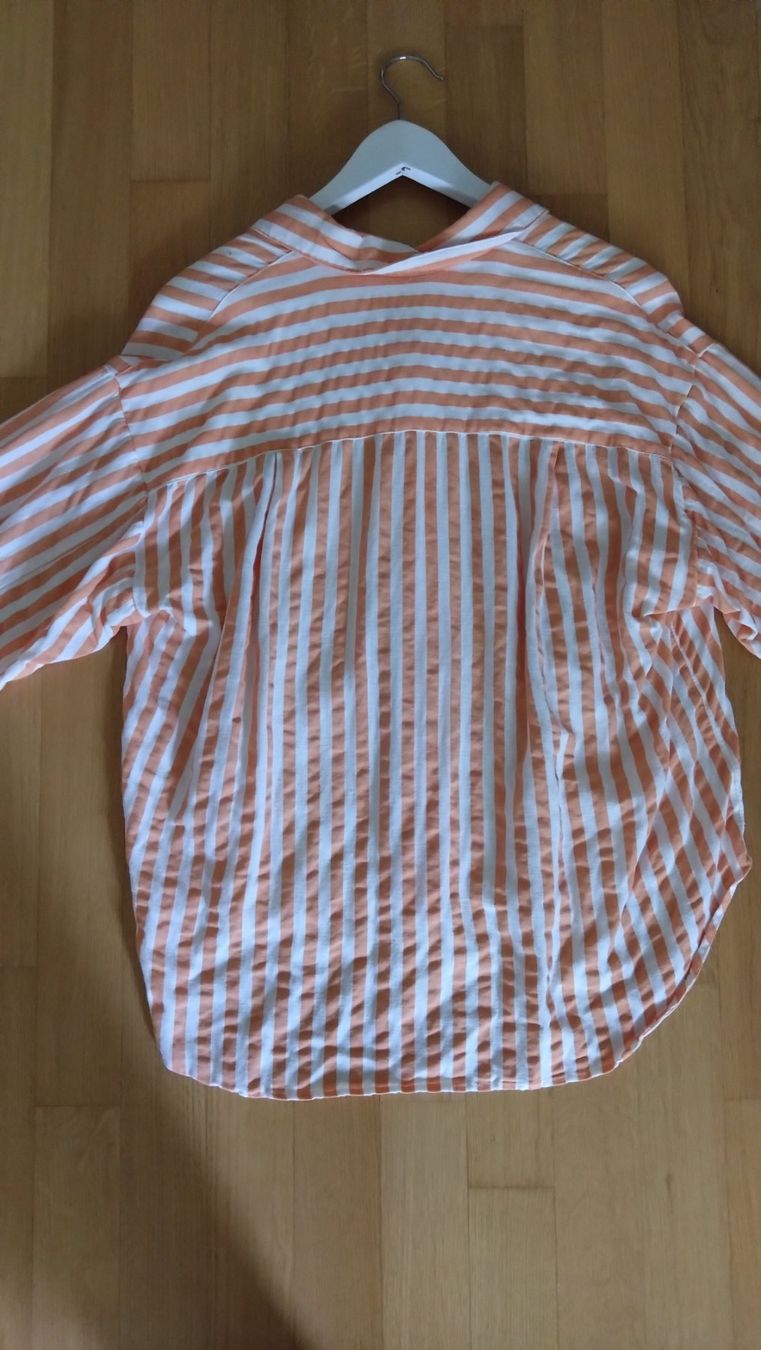 Stradivarius Blusen: Stradivarius Bluse Gr. L gestreift, loose fit – Gebraucht aus Fislisbach von Maieriisli25 1