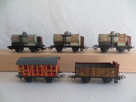 Märklin H0: Set mit 4 Blech-Güterwagen 371/386/374, o. OVP