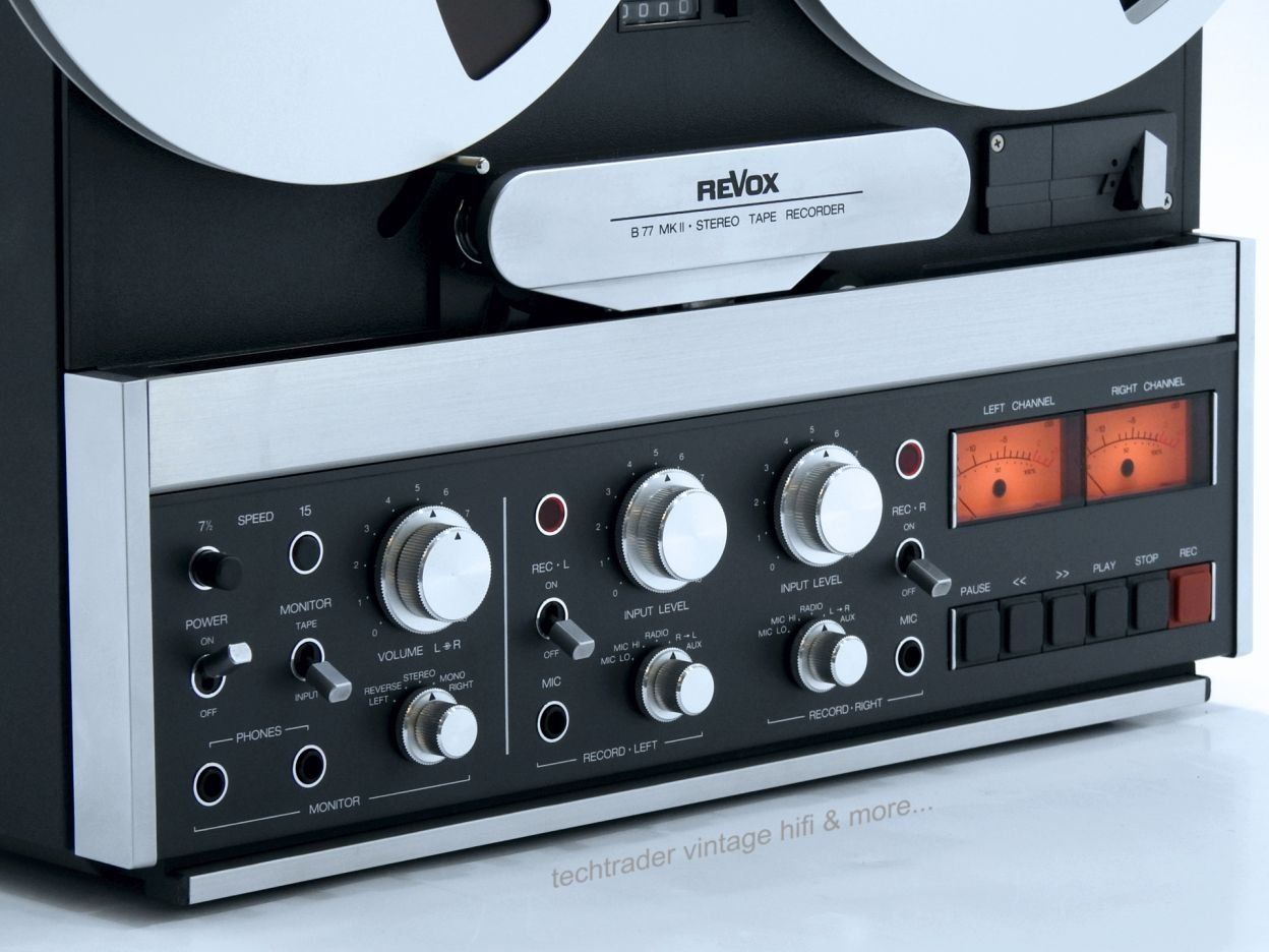 Revox Bandmaschinen: ReVox B77 MKII original, ein Stück Schweizer Audiogeschichte – Neu (gemäss Beschreibung) aus Lohn-Ammannsegg von Techtrading-GmbH 4