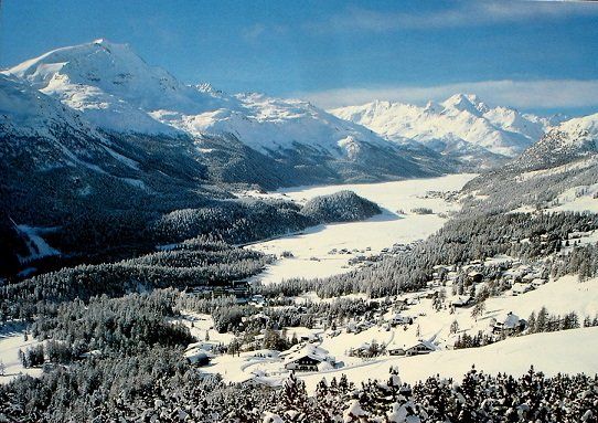 Ansichtskarten: ST. MORITZ - SUVRETTA – Gebraucht aus Jona von philajona