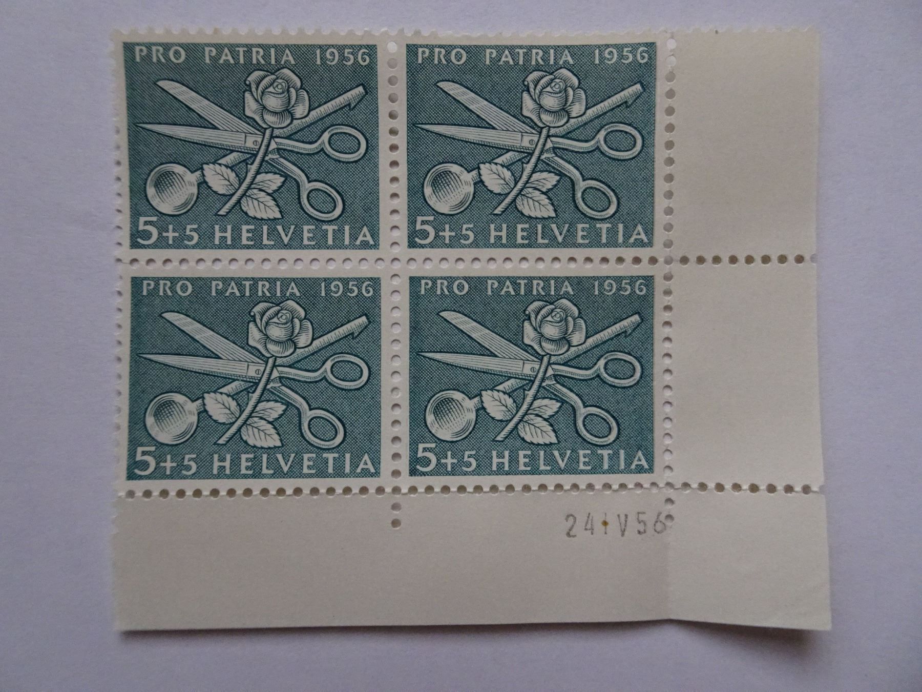Tutti i francobolli: PP 1956** – Nuovo (secondo la descrizione) da Aadorf venduto da Chnorli-Furz 2