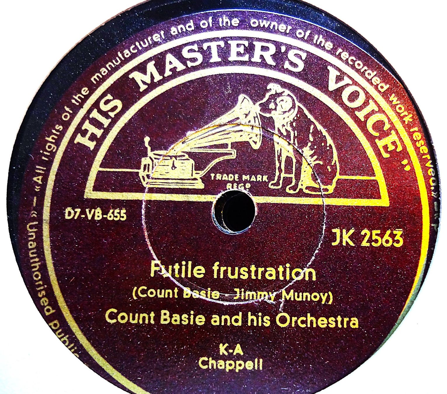 Schallplatten: Count Basie, Sammlung von 18 Jazz Schellackplatten – Gebraucht aus Hemishofen von Phonomandy 6