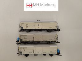 Roco 2x 46156+46404 Kühlwagen Deutsche Bahn DB DC H0 mit OVP