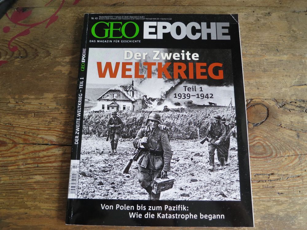 Der Zweite Weltkrieg Teil 1 / GEO Epoche / Heft Nr. 43 | Kaufen auf Ricardo