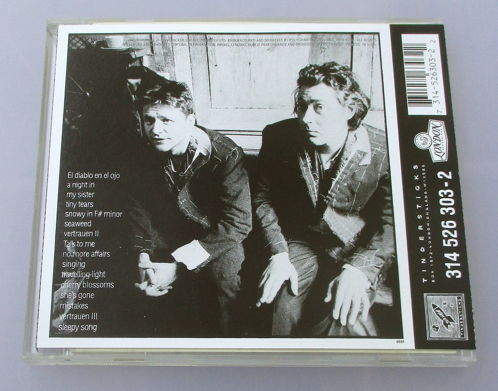 CD: TINDERSTICKS - Tindersticks – Usato da Wattwil venduto da Muriel11 1
