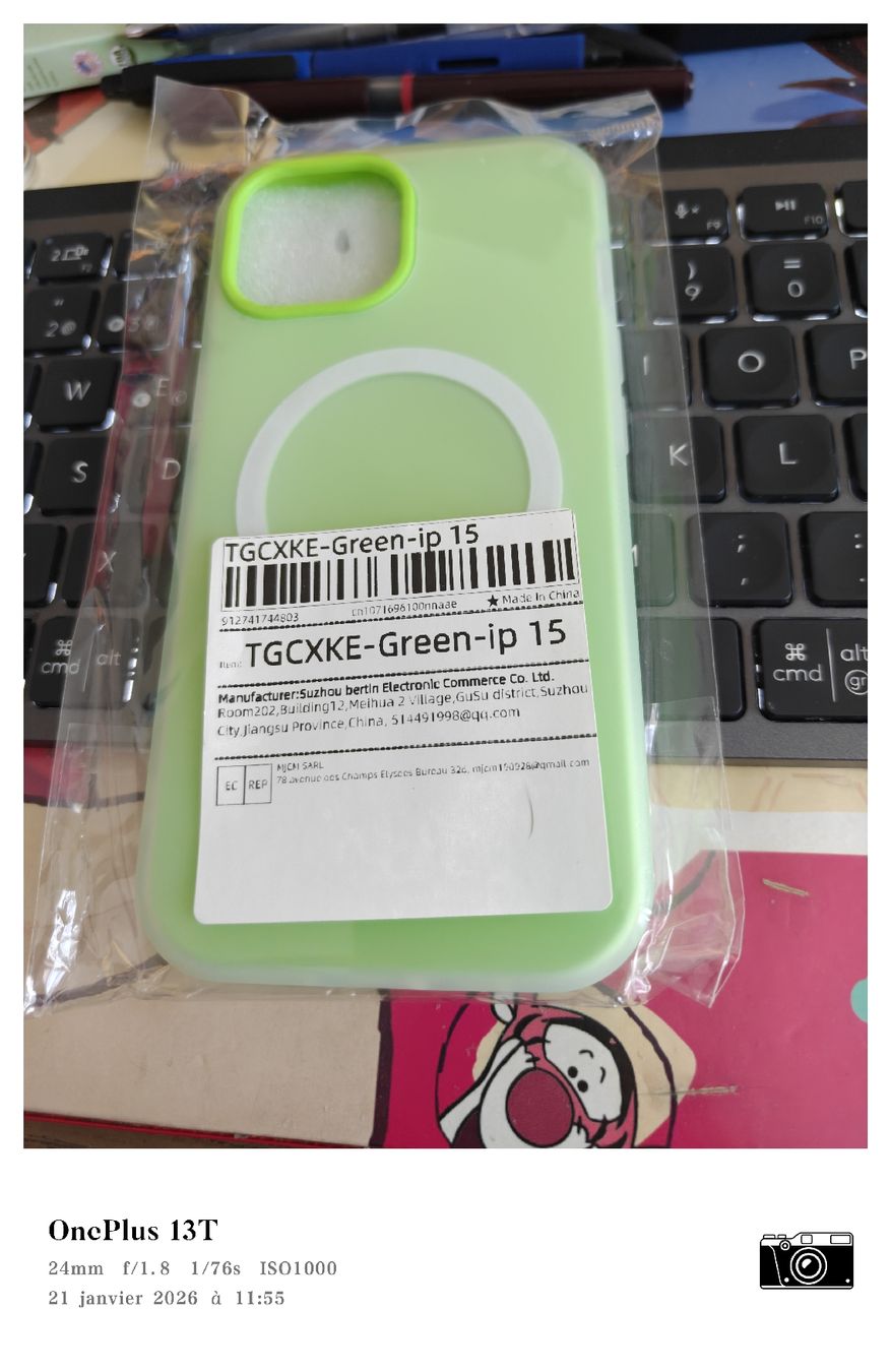 Apple Covers & Schutzfolien: Coque iPhone 15 neuf – Neu und originalverpackt aus noréaz von mepla76