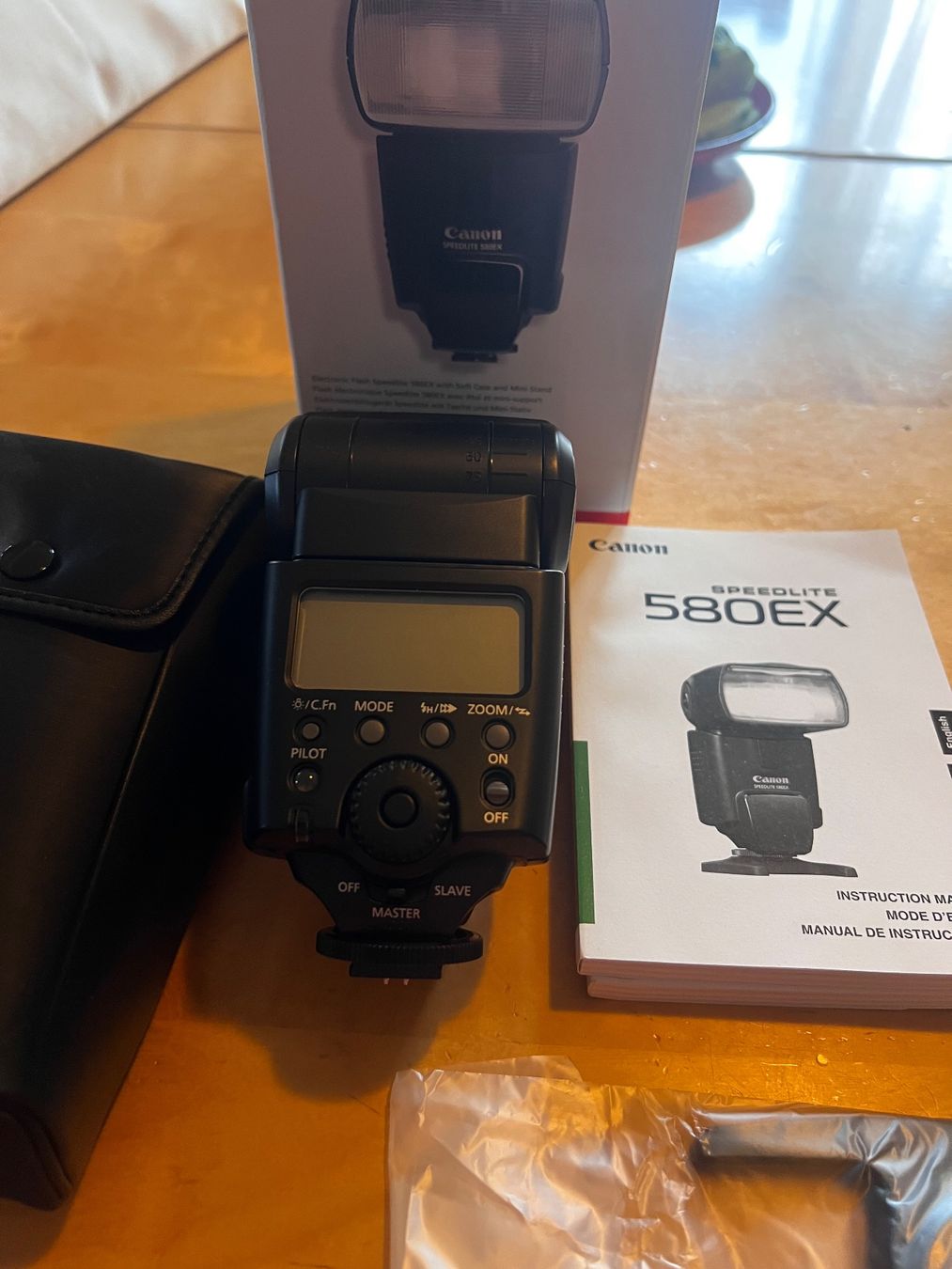 Canon Flash: Canon Speedlite 580EX Blitzgerät -Neuwertig – Usato da Oberengstringen venduto da Djs
