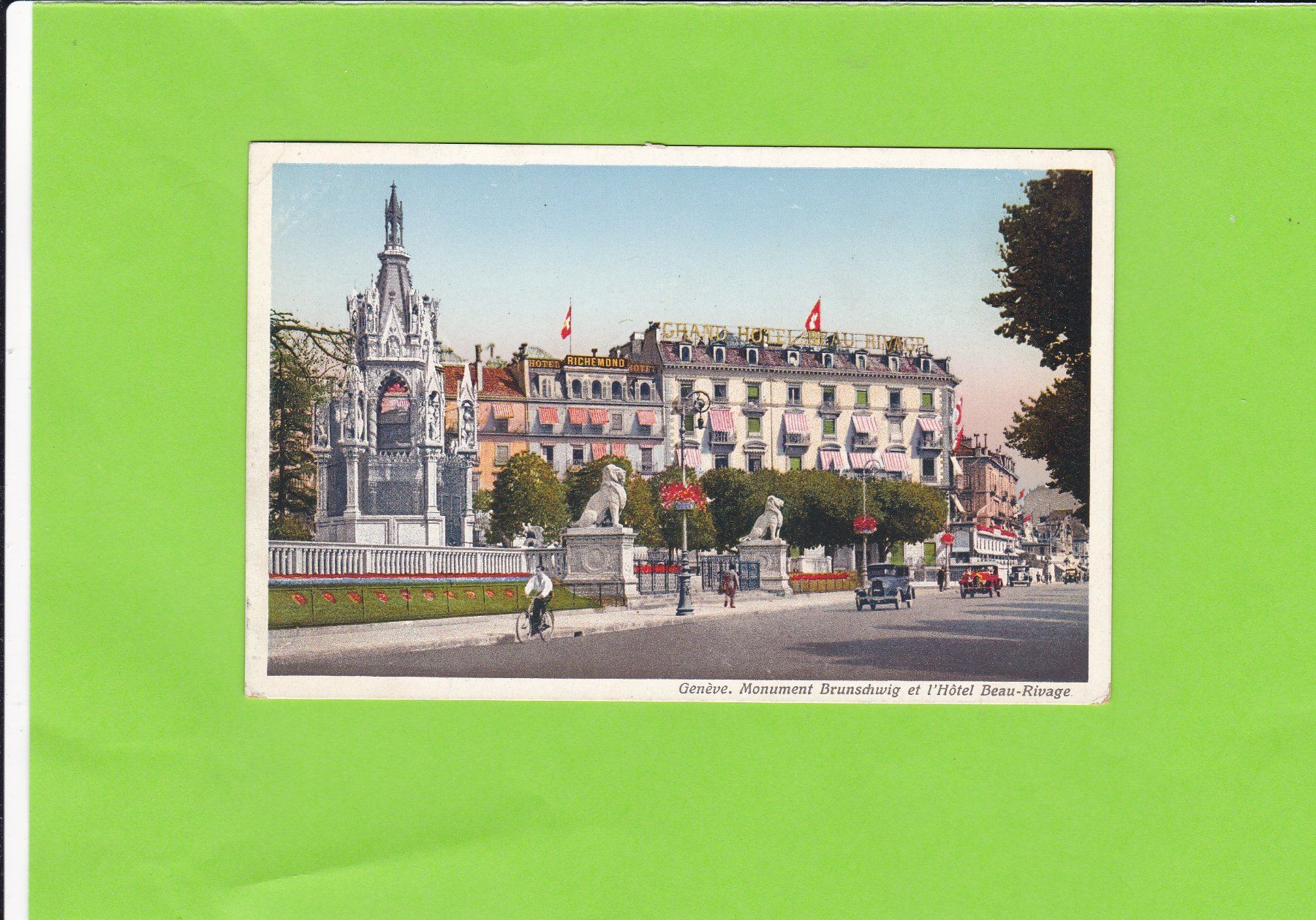 Cartes postales: Genève-Monument – D'occasion à St. Peterzell par neckertal