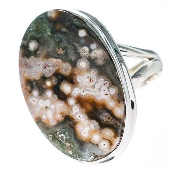 Anelli: ♛ OCEAN JASPER 925 Silberring – Nuovo e nell'imballaggio originale da Oberglatt ZH venduto da Hot-Spot 1
