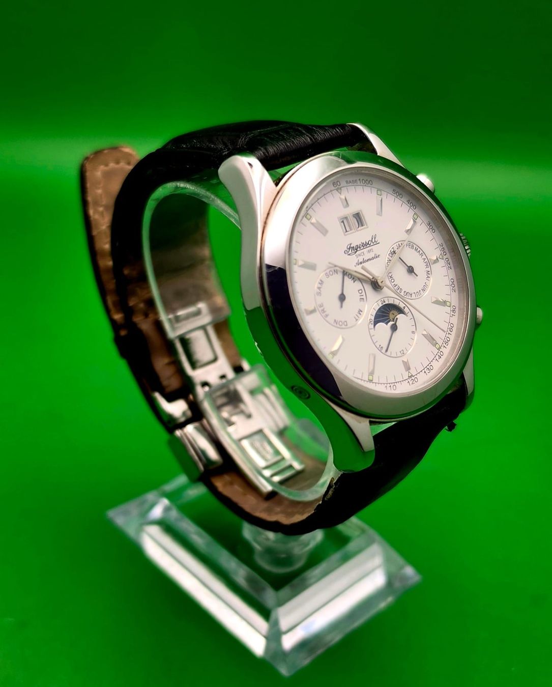 Paul Picot Orologi: INGERSOLL SINCE 1892 AUTOMATIC LIMITED EDITION  STAINLESS ST – Usato da Neftenbach venduto da Taschen-Uhren 8