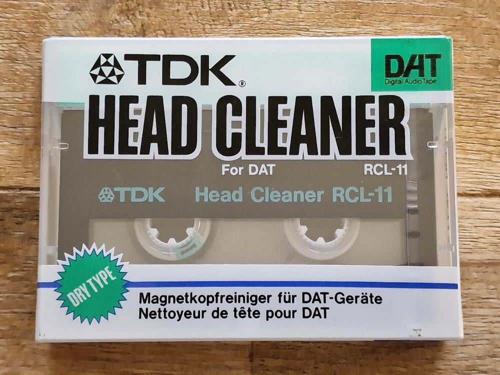 TDK Head Cleaner DAT *neu/ verschweisst Kaufen auf Ricardo